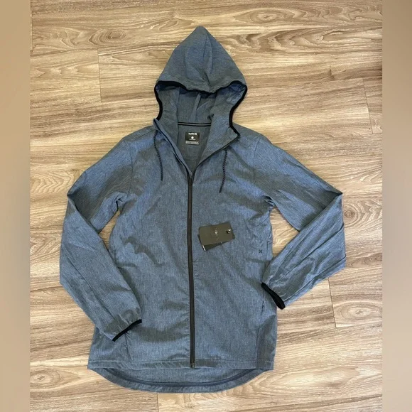 Hurley blue windbreaker protect stretch 2.0 - Picture 3 of 12